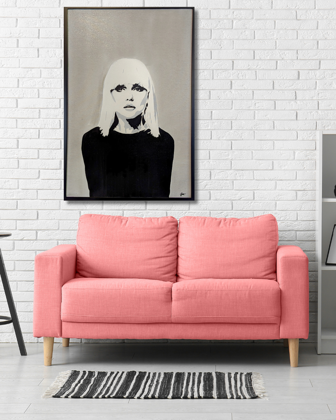 Debbie Harry Large Original Canvas (24" x 36")