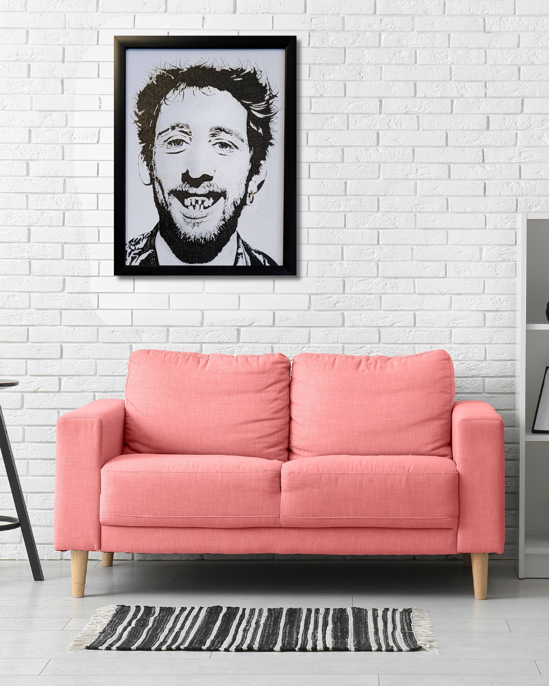 Shane MacGowan Original Canvas (12" x 16")