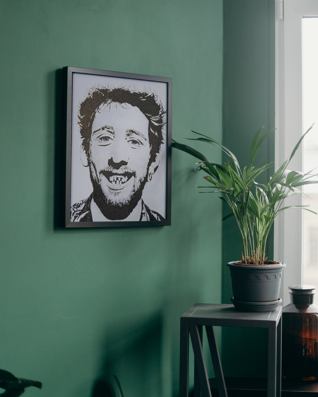 Shane MacGowan Original Canvas (12" x 16")