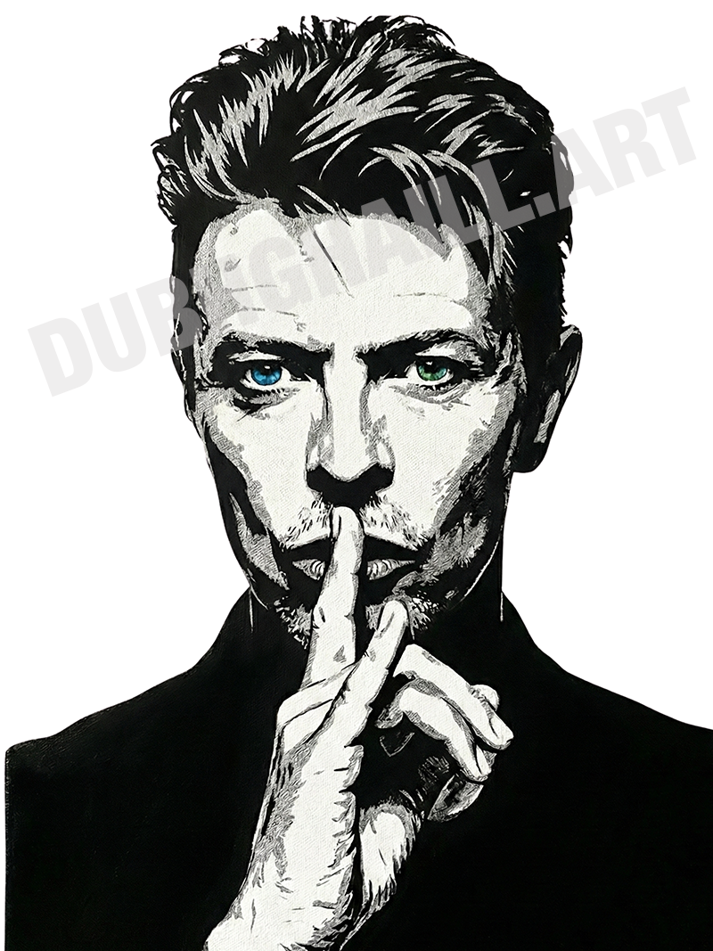 Bowie "Hush" Limited Edition Archival Print