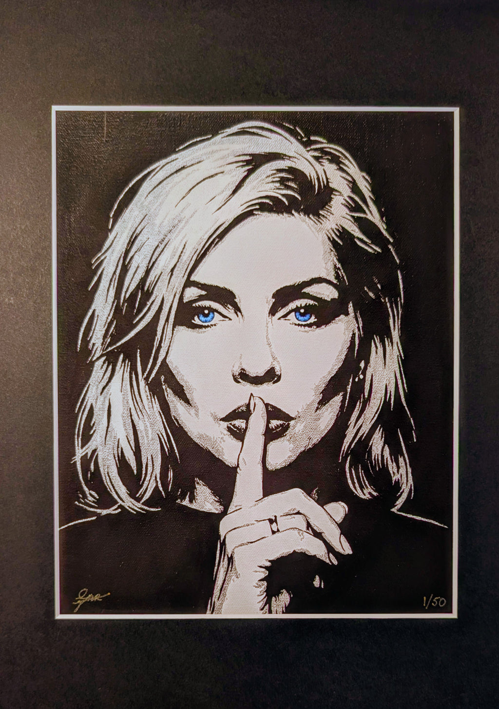 Debbie Harry "Hush" Limited Edition Archival Print