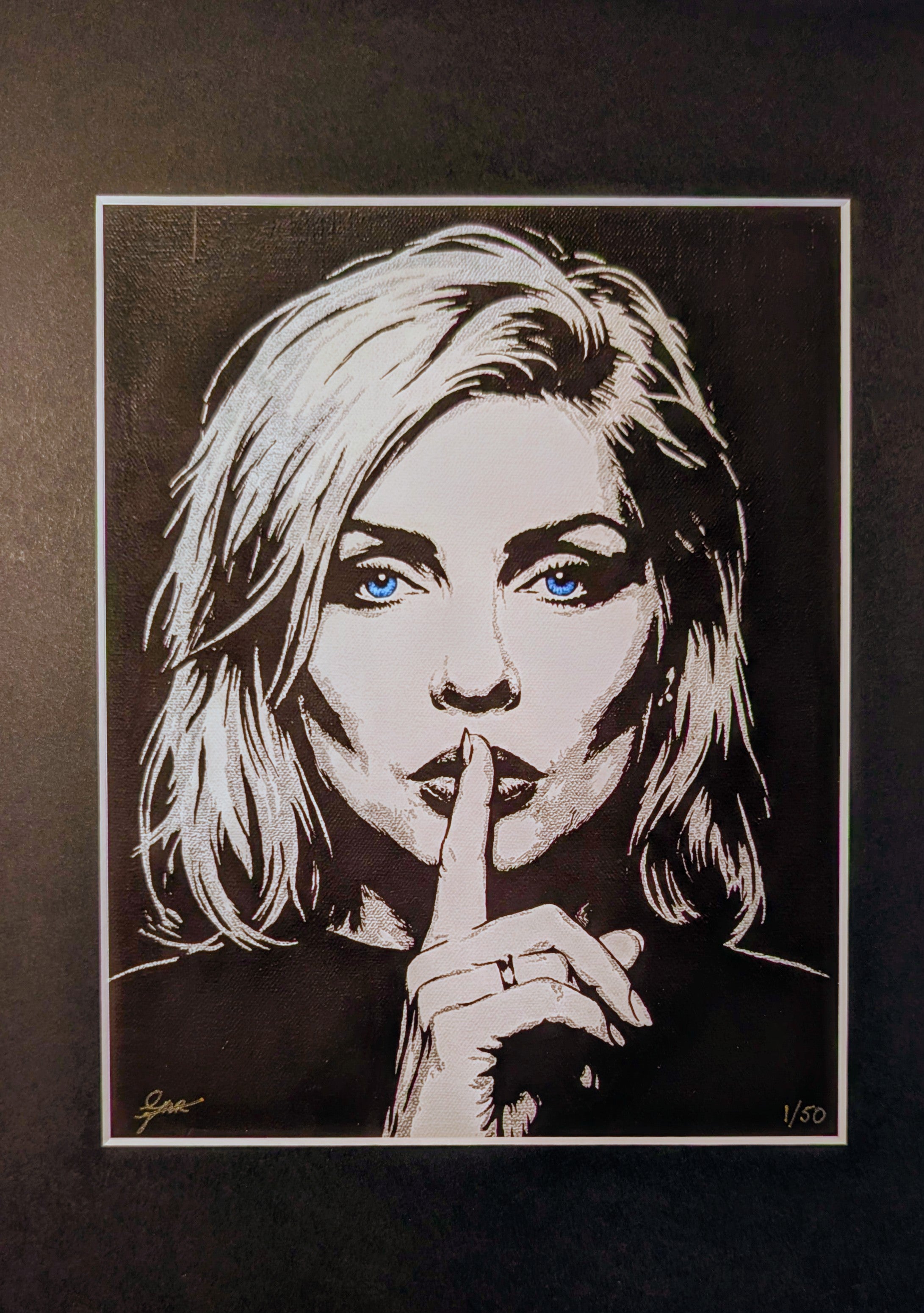 Debbie Harry "Hush" Limited Edition Archival Print