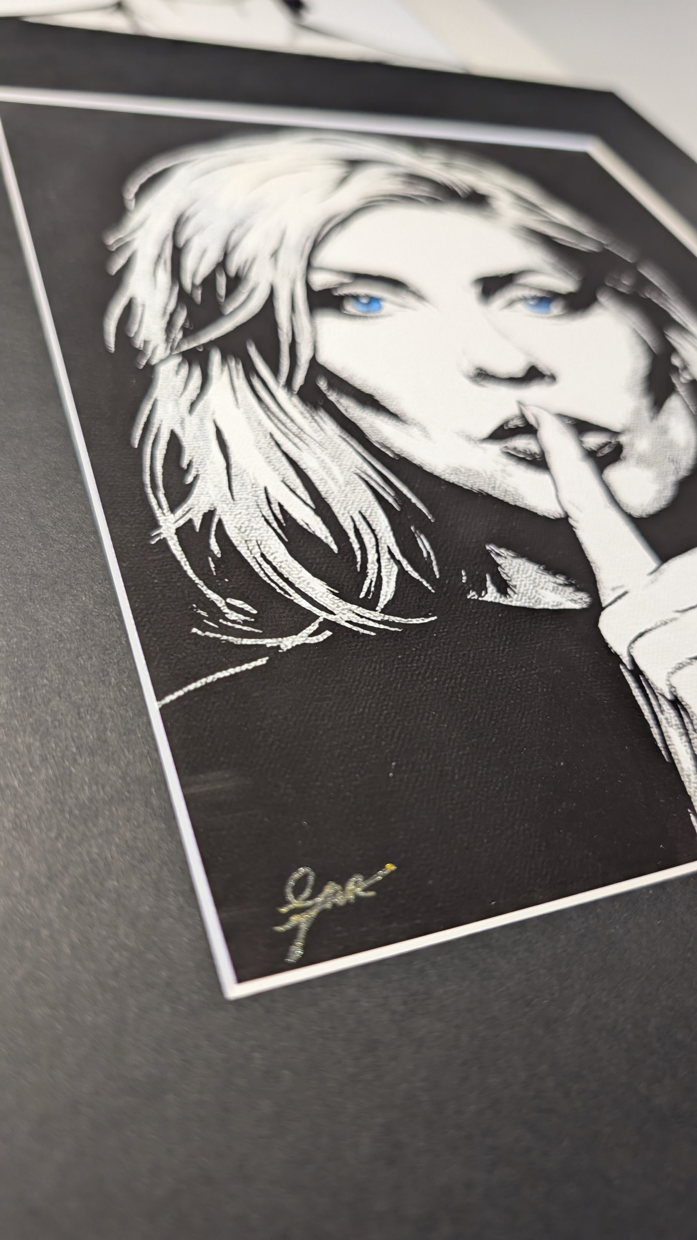 Debbie Harry "Hush" Limited Edition Archival Print