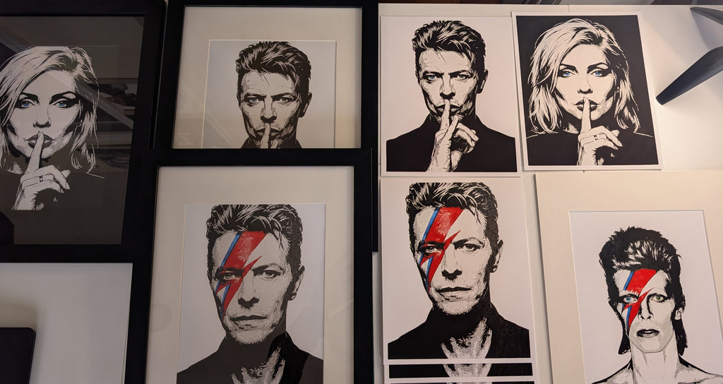 Bowie "Hush" Limited Edition Archival Print