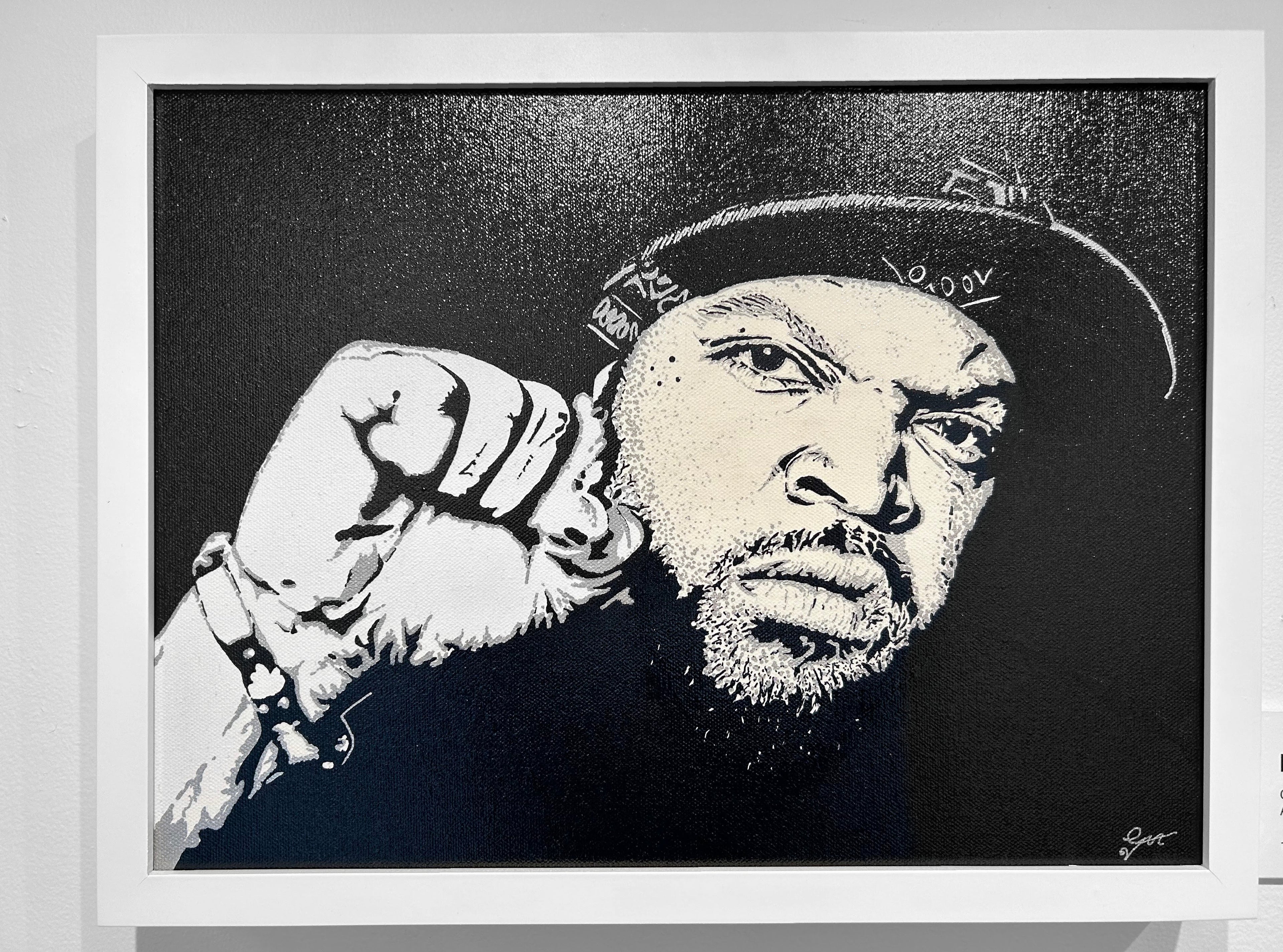 Ice Cube | Original Canvas (16" x 12")