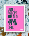 Johnny Rotten Old Order Framed Fine Art Print (8x10)