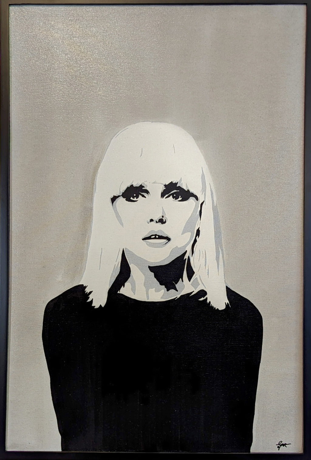 Debbie Harry Large Original Canvas (24" x 36")