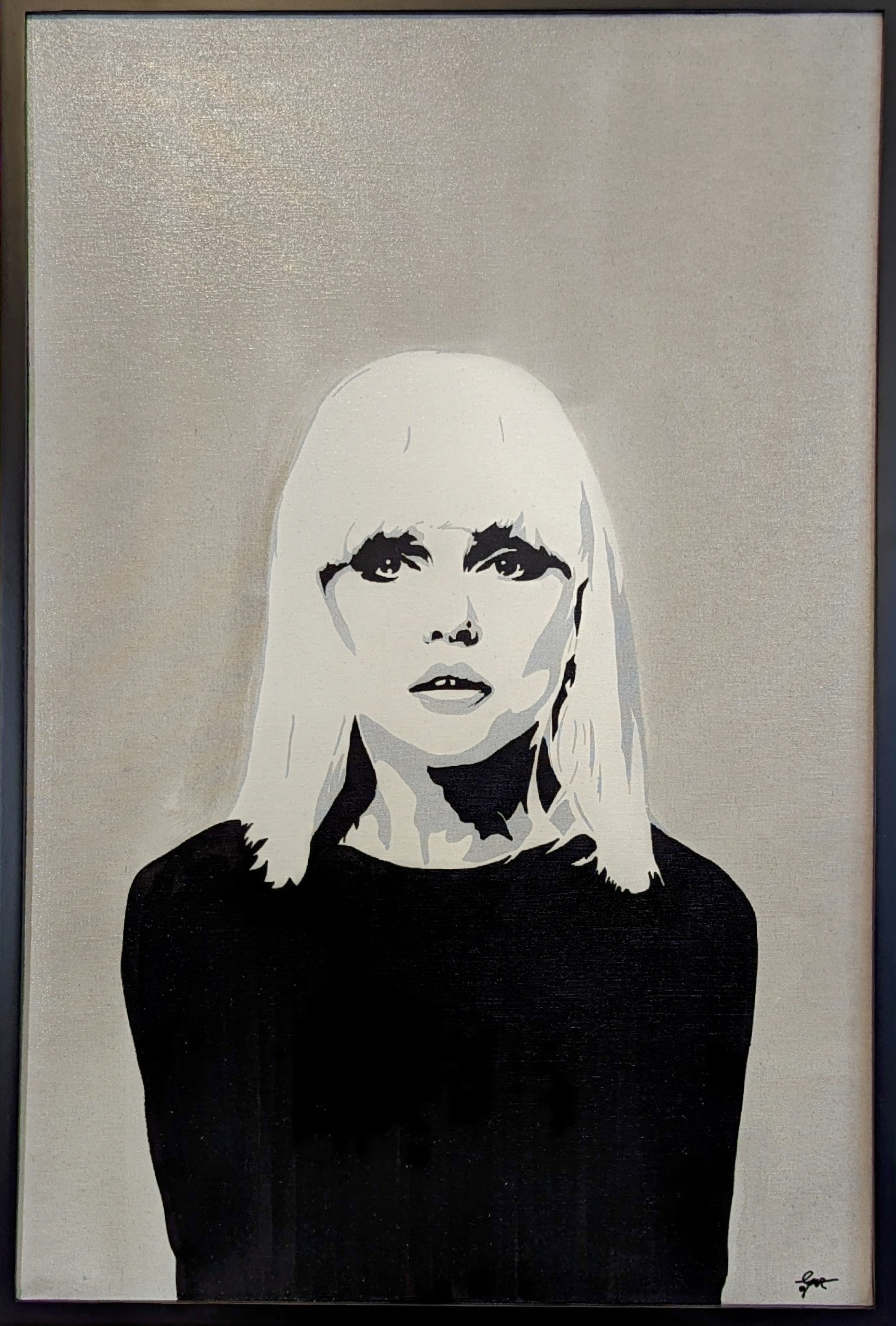 Debbie Harry Large Original Canvas (24" x 36")