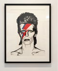 Aladdin Sane Limited Edition Archival Print in gallery setting