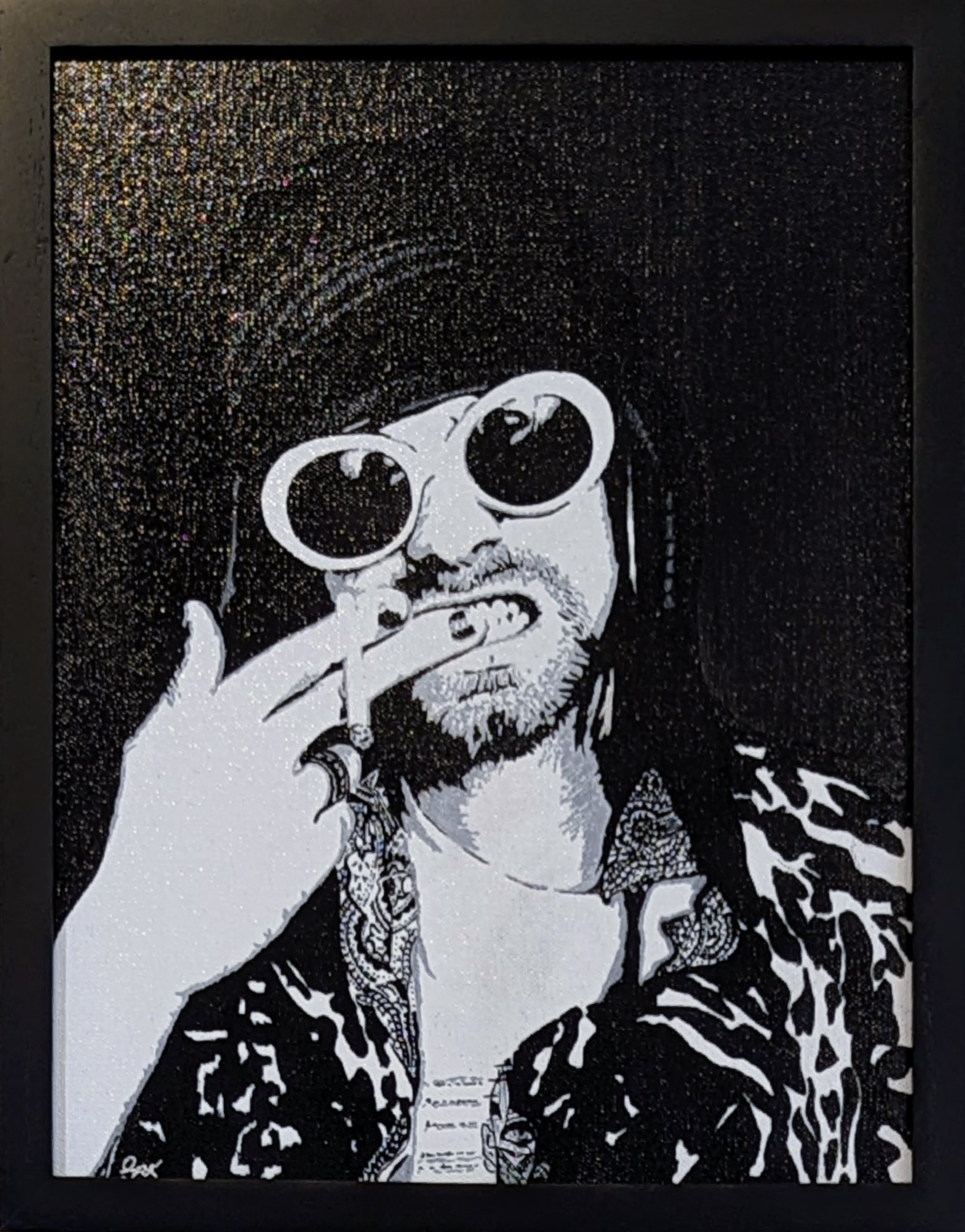 Kurt Cobain Original Canvas (11" x 14")