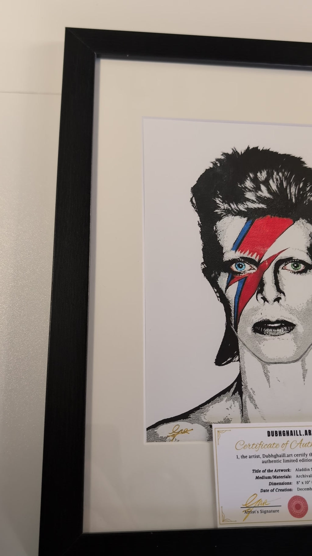 Aladdin Sane Limited Edition Archival Print