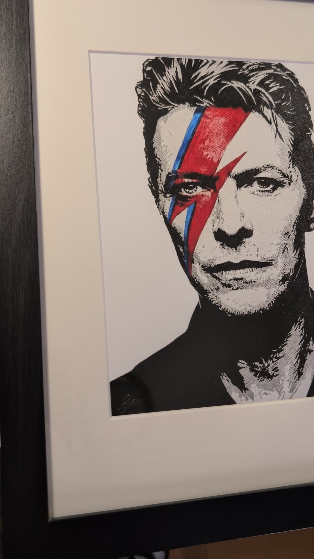Bowie x Aladdin Sane Limited Edition Archival Print